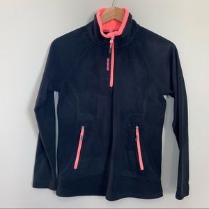 Reebok pullover 1/4 zip Fleece Jacket